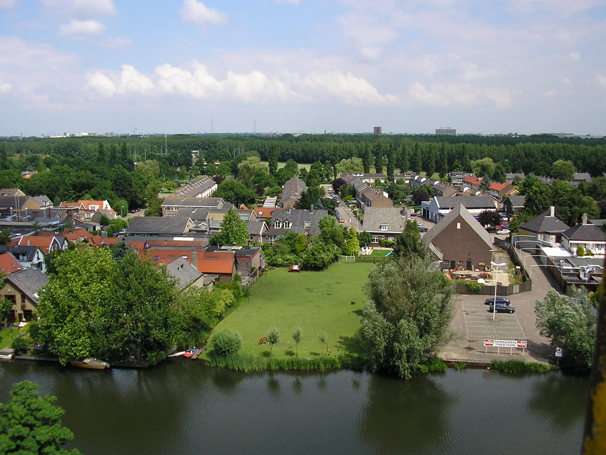 foto vanuit toren